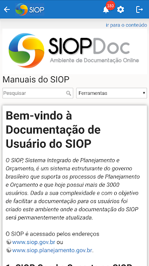 SIOP Mobile Screenshot 2