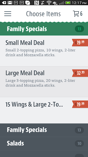 daVido's Pizza & Wings Screenshot 2