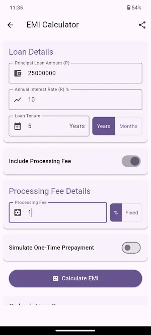 Bankers Calculator Screenshot 3