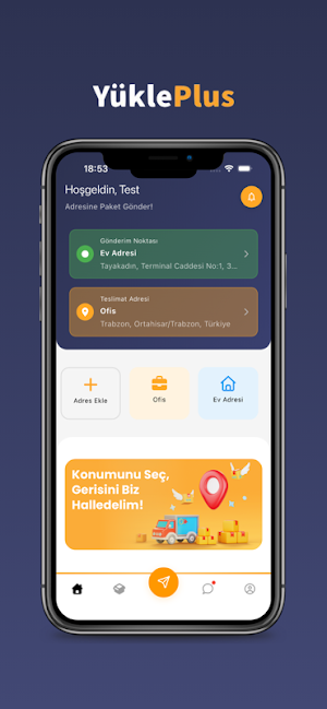 YüklePlus – Nakliye Platformu Screenshot 1