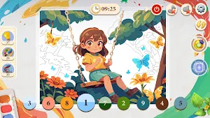 Paint Fairyland: Coloring Game Screenshot 3