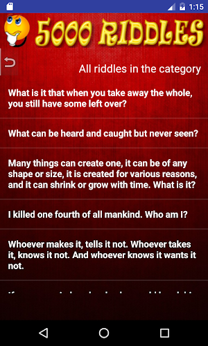 5000 Riddles Screenshot 3