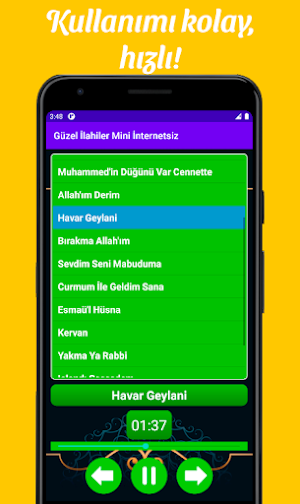 Güzel İlahiler Mini İnternetsiz Screenshot 2