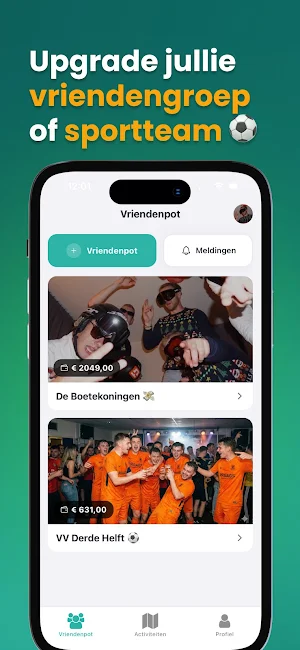 Vriendenpot: Boetepot en teams Screenshot 0