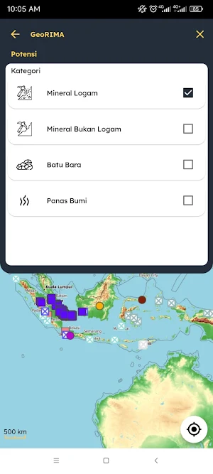 GeoRIMA Screenshot 2