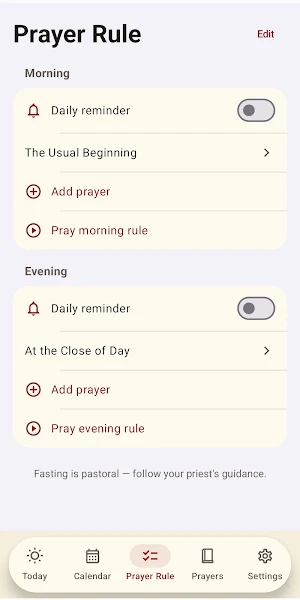 Nistikon — Orthodox Calendar Screenshot 1
