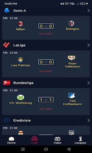 Live Football TV HD Streaming Screenshot 2