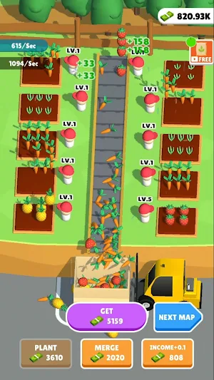 Happy Farm Idle Screenshot 2