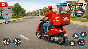 Pizza Delivery Rider Simulator Screenshot 2