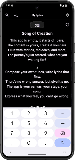 My Lyrics Screenshot 3