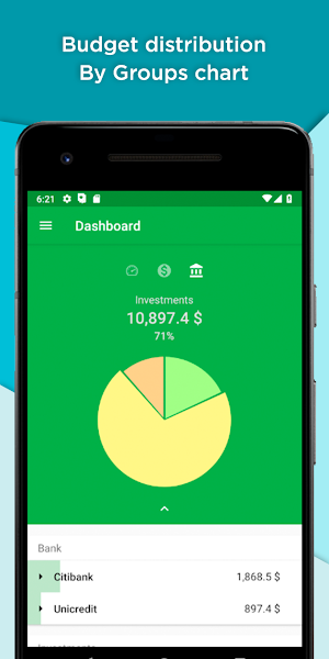 Simbudget - multicurrency fina Screenshot 2