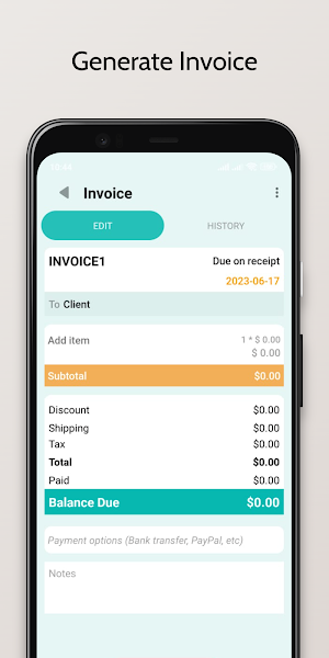 Smart Invoice - Receipt Maker Screenshot 2