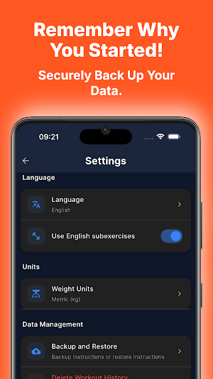 Workout Log - Fitness Tracker Screenshot 3