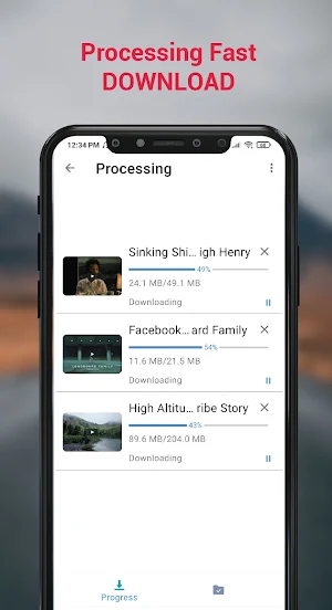 Fast Video, image and music Downloader Screenshot 3