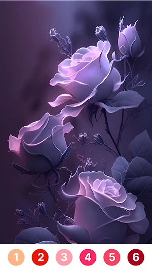 Heart Paint : Color by Number Screenshot 1