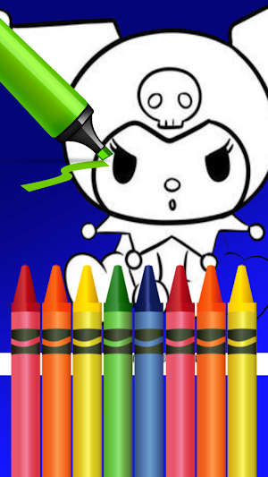 Cute Kuromi Coloring Book Screenshot 3