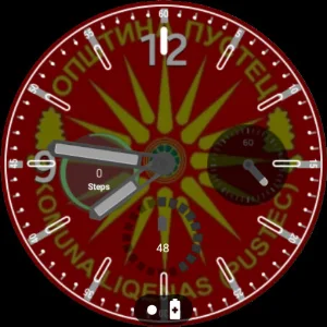 Pustec Flag Watchface Screenshot 2