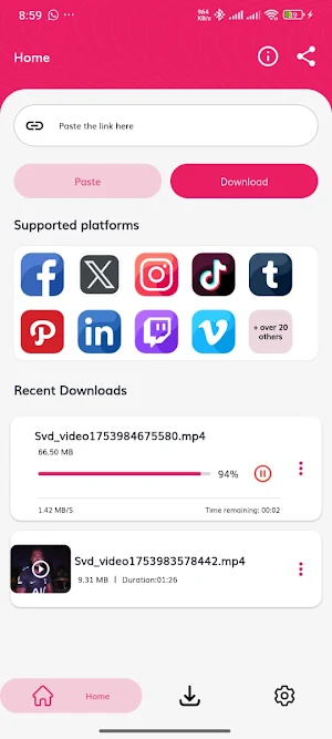Social Video Saver & Download Screenshot 3