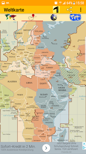 WorldMap Screenshot 1