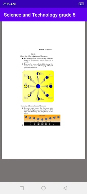 Science and technology grade 5 Screenshot 2