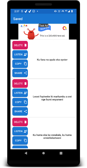 Proverbs In Tsonga Screenshot 3