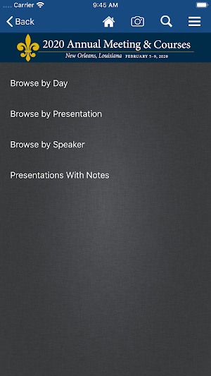 ACNS Events Screenshot 2