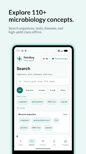 Microbiology - PetriKey Screenshot 1