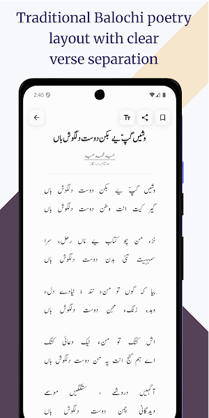 Dastunk o Lacchah-دستونکءُ لچہ Screenshot 2