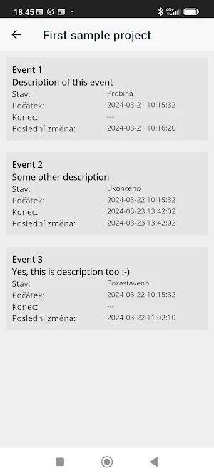 Klientský Portál Screenshot 2
