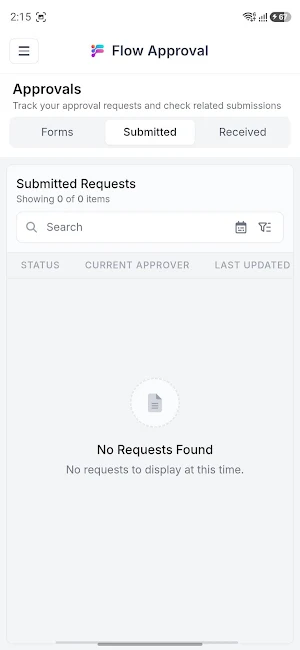 Flow Approval Screenshot 2