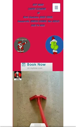 Just Right Carpet Cleaning SC Screenshot 1