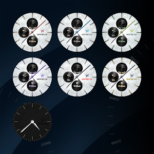 Snowtime Luxe Watch Face Screenshot 2