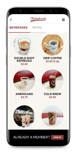 Cherrybomb Coffee Co. Screenshot 2