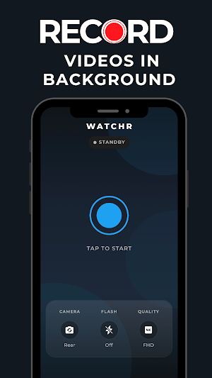 Watchr – Background Recorder Screenshot 0