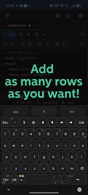 Kiiboard : Keyboard for Coding Screenshot 3