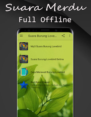 Suara Burung Lovebird Betina Offline Screenshot 2
