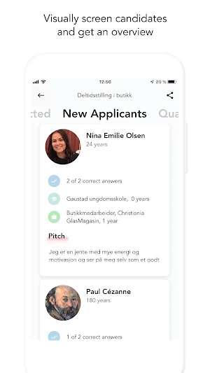 Mojob for business Screenshot 2