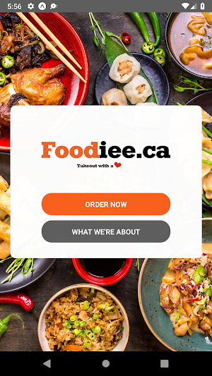 Foodiee App Screenshot 0