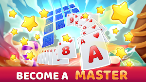 Candy Solitaire - Tripeaks Puzzle Screenshot 2