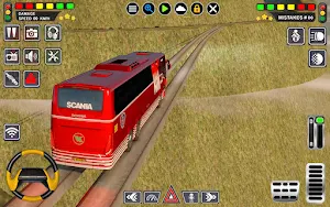 Offroad Bus Driving- Coach Bus Screenshot 0