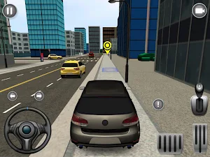 City Car Driving and Parking T Screenshot 2
