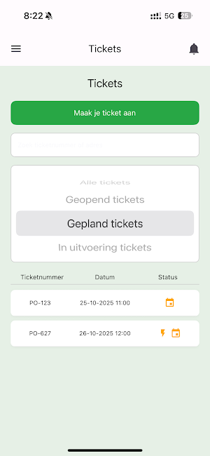 BMM Groep – Werkbonnen Screenshot 2