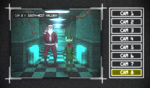 Christmas Night Shift - Five Nights Survival Screenshot 0