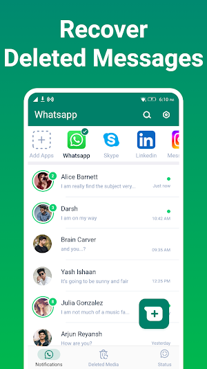 Recover Deleted Messages Screenshot 0
