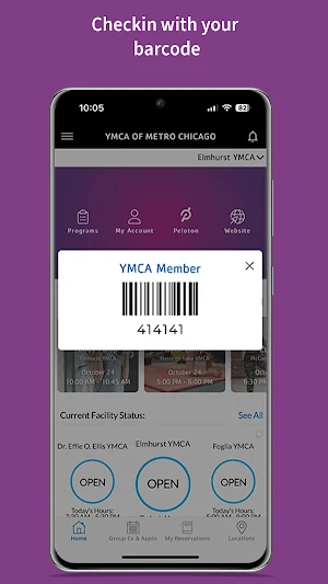 YX: YMCA of Metro Chicago Screenshot 2
