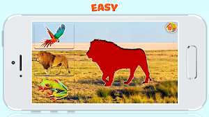 Animals puzzle game for kids Screenshot 0