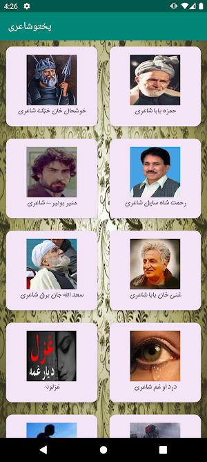 Pushto Poetry Screenshot 1