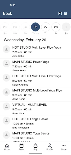Dragonfly Yoga Studio Screenshot 1