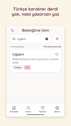 Bebeğime İsim Screenshot 2