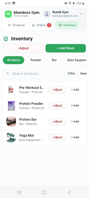 Membroz Restaurant App Screenshot 3